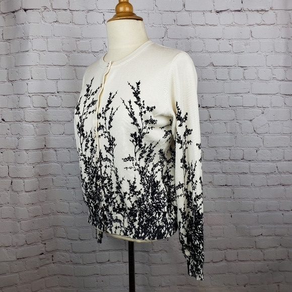 Hayden Park Cardigan Silhouette Print L Pe… - Picture 3 of 9